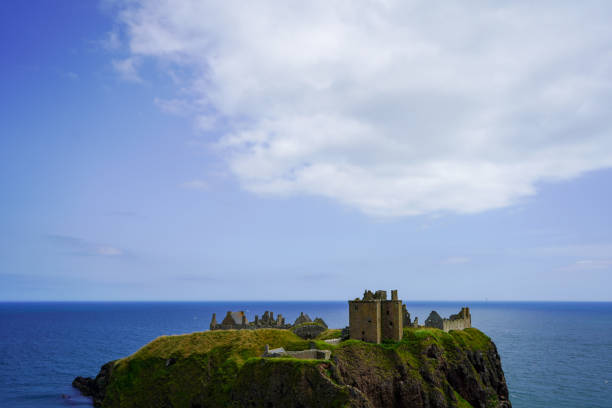 istock View over cliffs and ocean in Scotland 2191937067