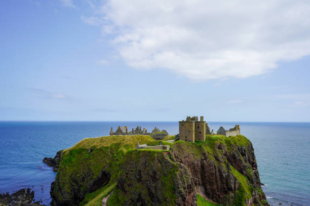 istock View over cliffs and ocean in Scotland 2191937143