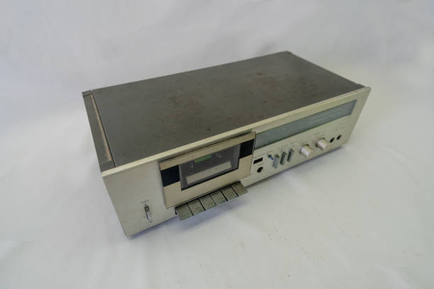 istock Professional Equipment Tape Deck for Cassette Tape with Multiple Controls 2191947302