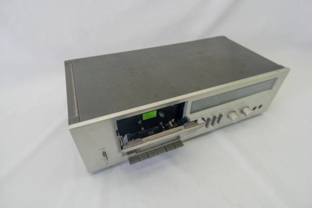 istock Professional Equipment Tape Deck for Cassette Tape with Multiple Controls 2191947309