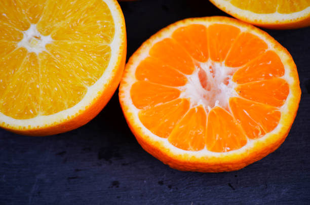 istock Citrus fresh fruit on the white wooden table 2191952049