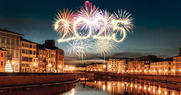 istock fireworks in pisa for the new year 2025 2191954174