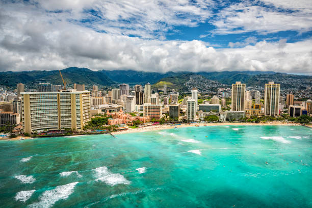 istock Waikiki Beach From Above 2191959311