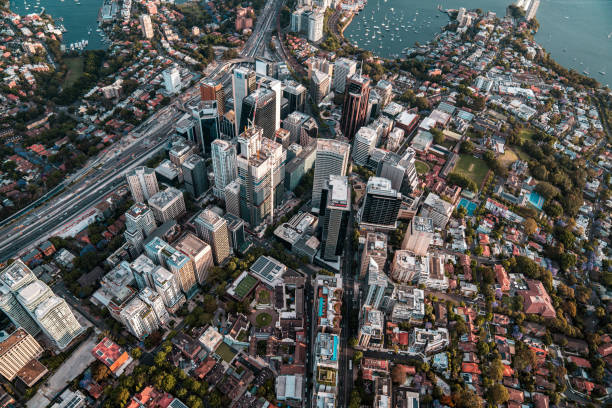 istock Modern North Sydney Business District Stretches Along Beautiful Harbor Waters 2191960514