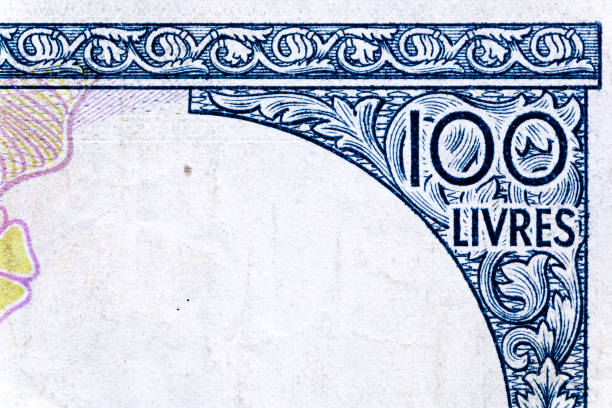 istock Vintage elements of old paper banknotes.Bonistics.Palace Beit-ed-Din with inner courtyard, Portrait from Liban 100 Livres 1988 Banknotes.Fragment banknote for design purpose. 2191963786