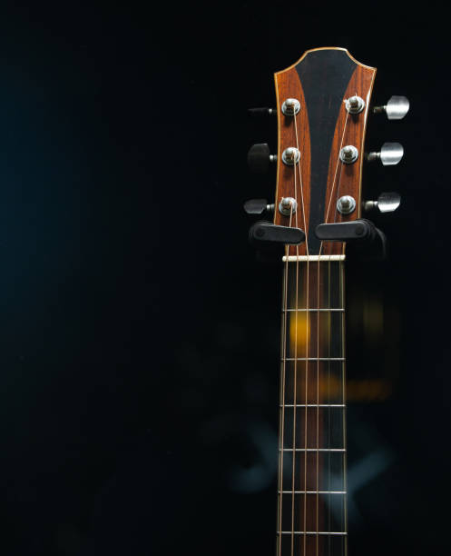 istock Acoustic guitar showroom 2191977562