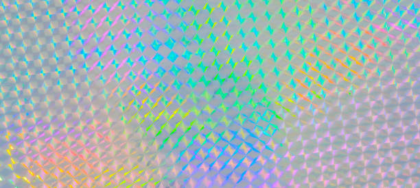 istock Holographic rainbow foil iridescent texture abstract hologram background 2191978168