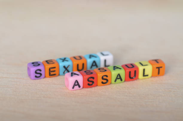 istock The word SEXUAL ASSAULT is spelled out represents a serious and sensitive issue, highlighting the importance of awareness and prevention. 2191980053