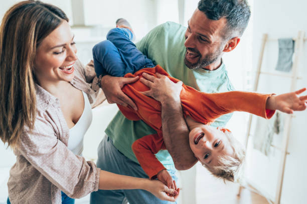 istock Young playful family 2191983060
