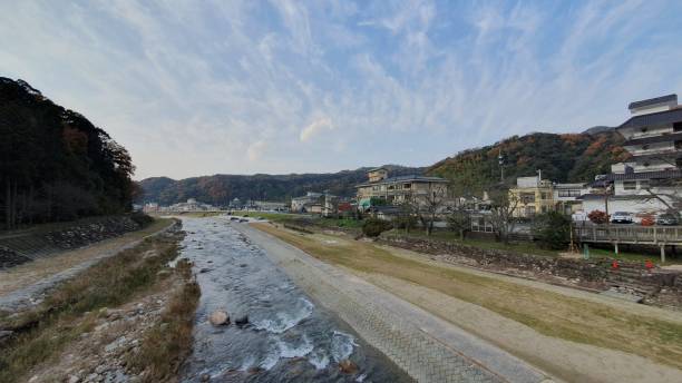 istock Misasa Onsen Town, Tottori, Japan. 2191987045