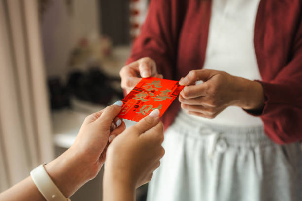 istock Celebrating Unity: Red Envelopes and New Year Blessings 2191988354