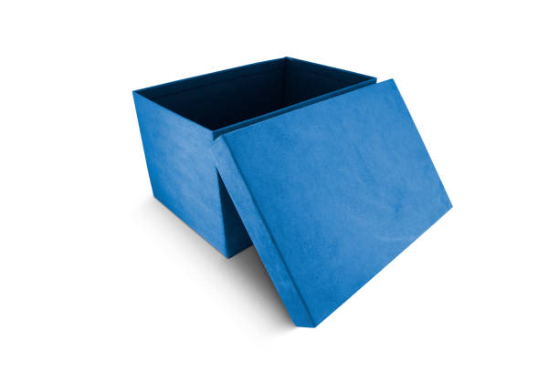 istock blue cardboard box with cover isolated on a white background 2191993061