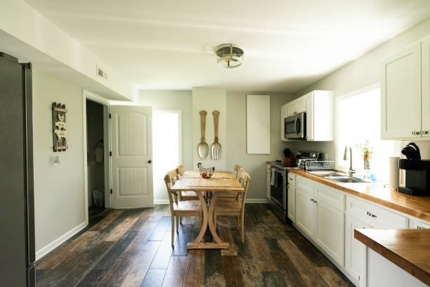 istock Contemporary kitchen farmhouse 2191997626