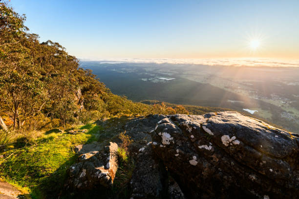 istock Stunning sunrise panorama from Boroka Lookout 2192000235