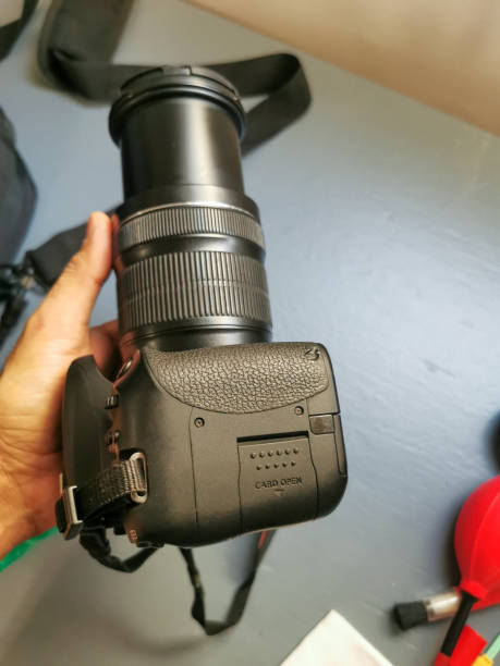 istock Close-Up of a Modern DSLR Camera 2192017923