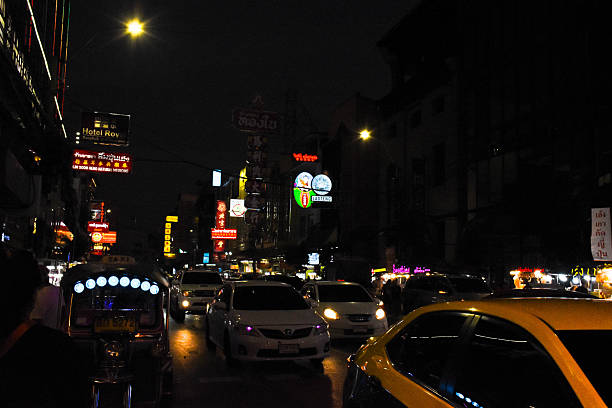 istock Evening life of China town 2192019508