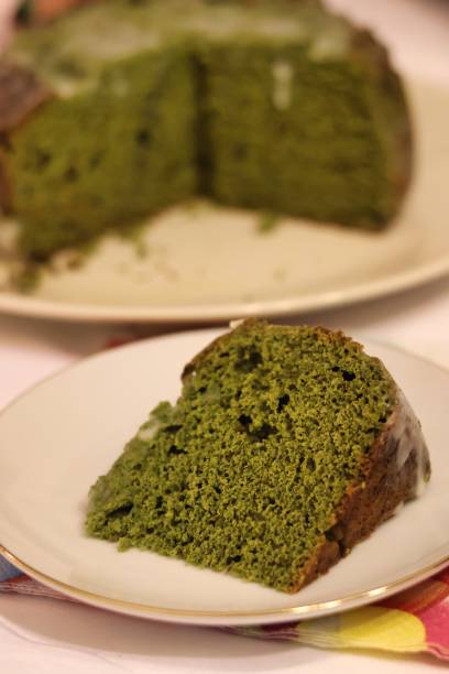 istock A piece of cake with Japanese matcha green tea 2192019811