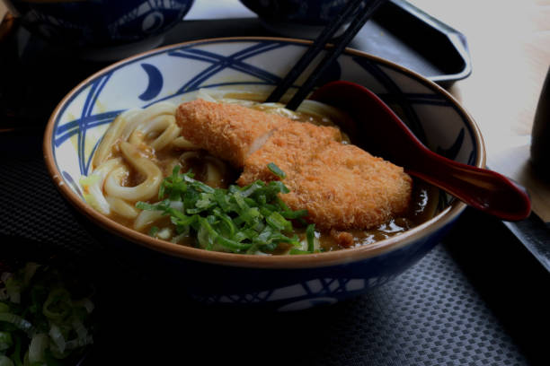 istock Udon photo, Udon is a typical Japanese noodle 2192028199