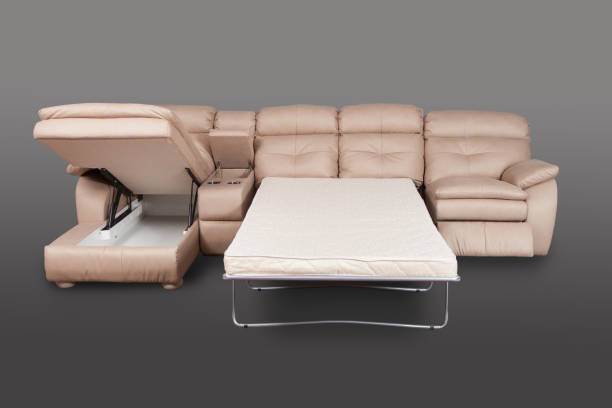 istock Comfortable large leather recliner sofa for home theater. 2192037059