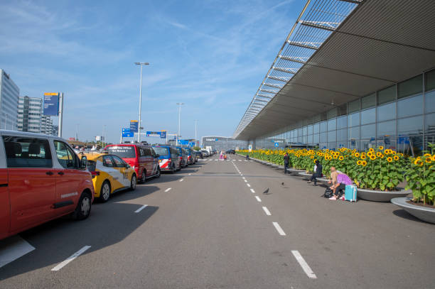 Road Along Schiphol Airport The Netherlands 29-8-2024