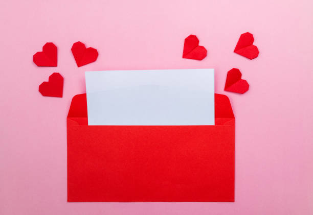 istock Valentine card with heart shapes 2192049906