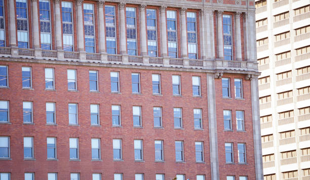 istock Close up of a red brick building 2192059139