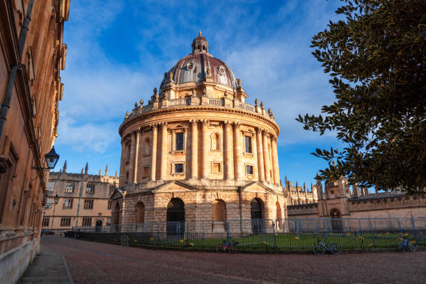 istock Radcliffe Camera bathed in golden sunlight in Oxford, UK 2192067291