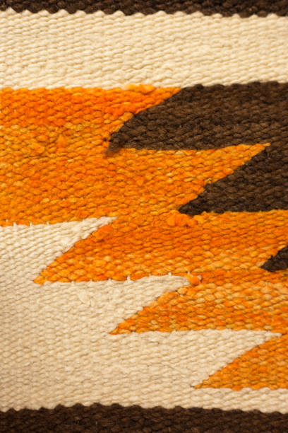 istock Vintage Native American Wool Rug Detail (Close-Up) 2192068592
