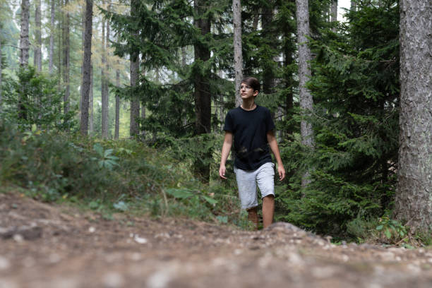 istock Tenager on a hiking trip in the mountains. 2192077259