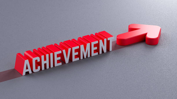 3D render, bold red text \