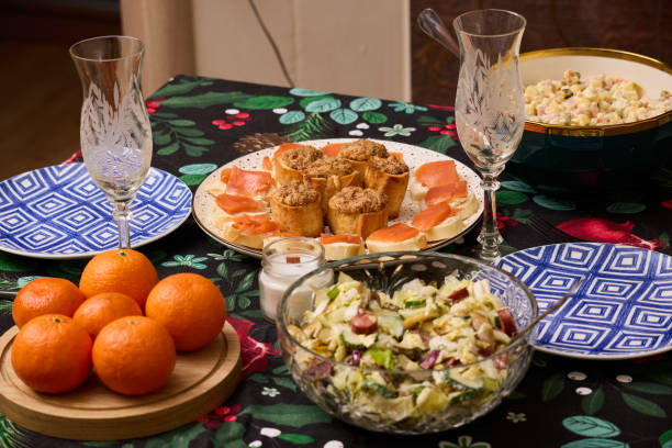 istock A Festive Table Setting with Delicious Food and Refreshing Drinks for Your Enjoyment 2192078587