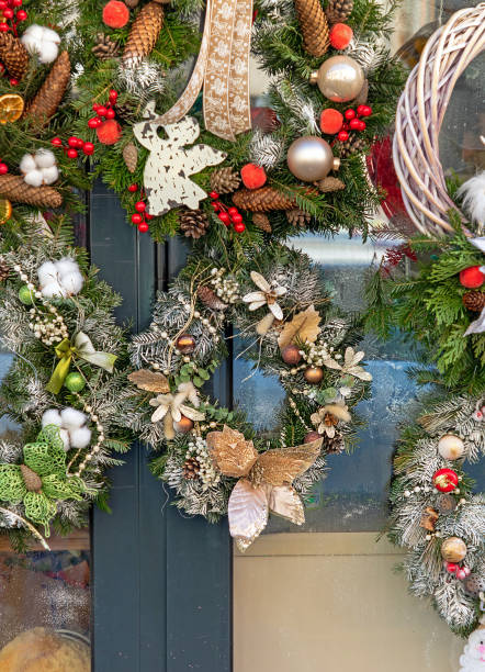 istock Christmas wreath decoration 2192078712