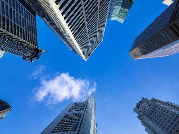 istock Singapore's modern skyscrapers on a sunny day. 2192081586
