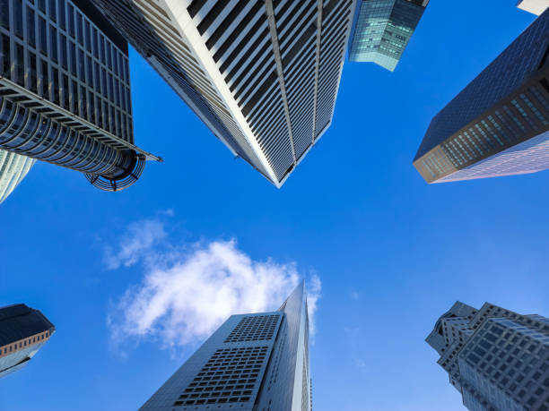istock Singapore's modern skyscrapers on a sunny day. 2192082204