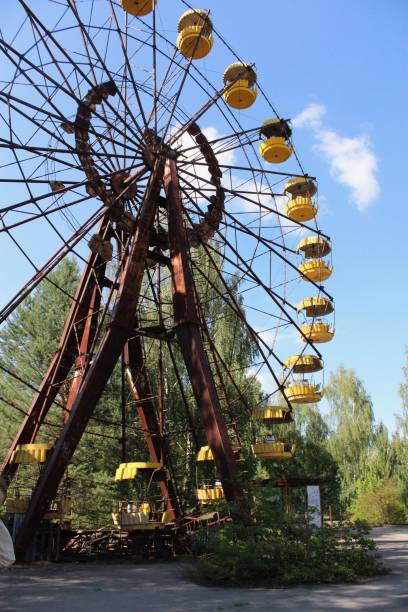 istock Ferris Wheel at Pripyat City, Ukraine 2192087195
