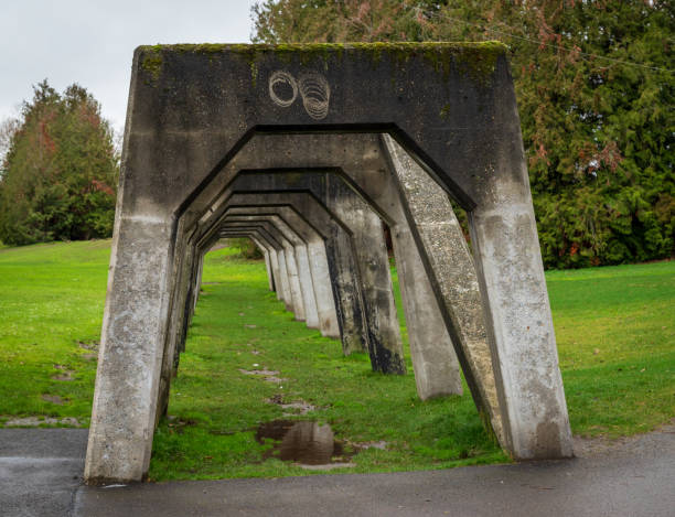 istock Train trestles found in Gas Works Park in Seattle, WA. 2192088446