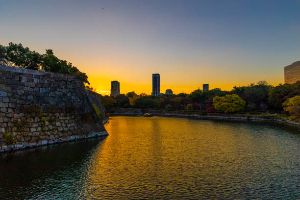 istock Afternoon Scenery of Osaka Castle, Japan 2192090706