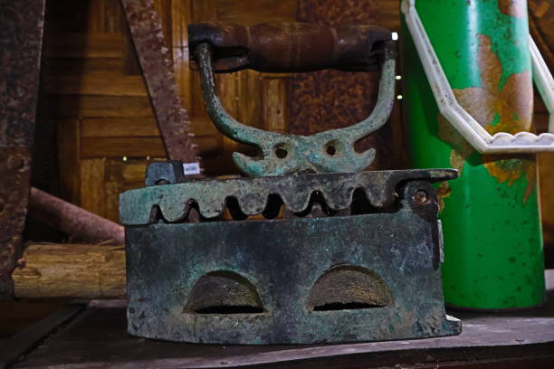 istock Vintage iron used as home decoration 2192091709