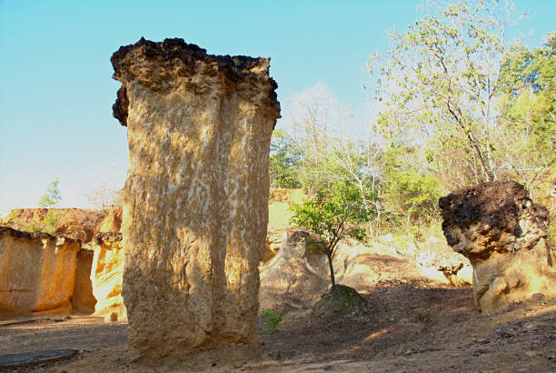 istock Soil subsidence has occurred over thousands of years, and everything is natural. 2192095561