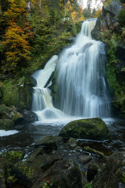 istock Triberg Waterfalls in the Black Forest in Germany in autumn 2192102530