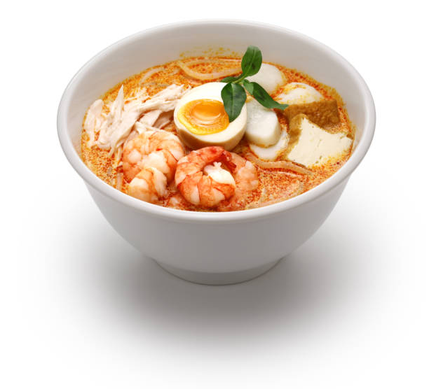 istock Laksa lemak is a noodle dish from Malaysia and Singapore. 2192104945