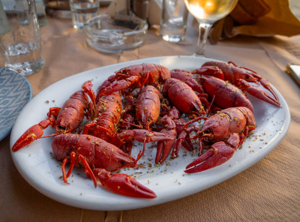 istock Crayfish dish at a lakeside tavern in Ioannina, Greece 2192111615