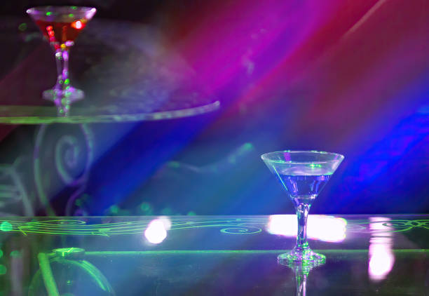istock Nightlife Reflections: A Martini Under the Neon Glow 2192112709