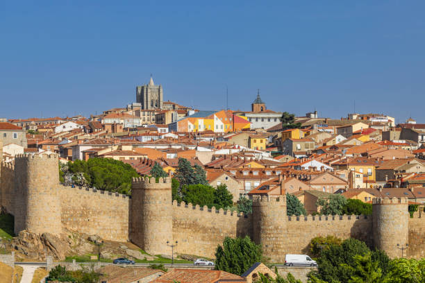 istock Medieval Walls in Avila, UNESCO site, Castile and Leon, Spain 2192122014