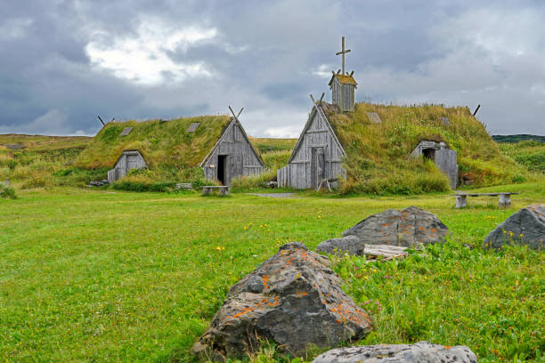 istock Viking settlement in Newfoundland Canada 2192125275