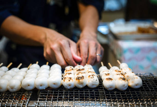 740+ Mitarashi Dango Japanese Dessert Stock Photos, Pictures
