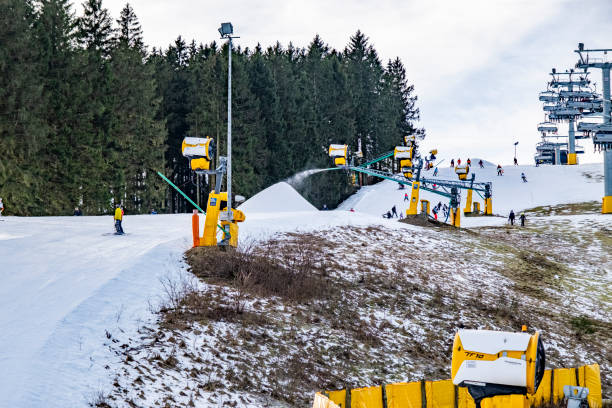 istock Snow machines for winter sports. 2192127806