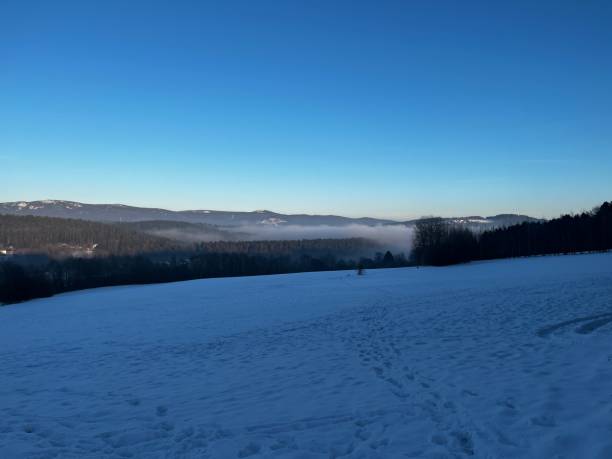 istock Beautiful winter snow landscape in the Bavarian Forest 2192132111