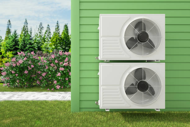 istock Air Conditioning Outdoor Units In The Backyard 2192133819