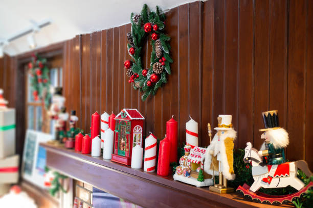istock Living room home interior with decorated christmas concept 2192134275